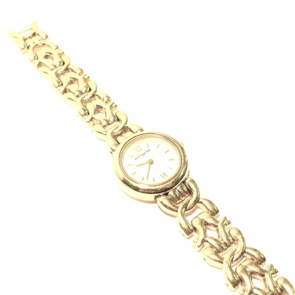 Vintage Wittnauer CZ8230-0751 - Gold Toned Analog Ladies Wrist Watch - Picture 7 of 11